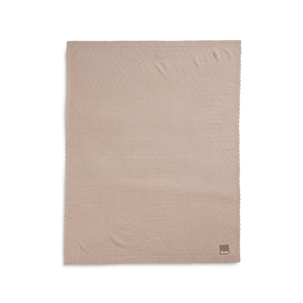 CRADLE BLANKET (75X100) POINTELLE BLUSHING PINK